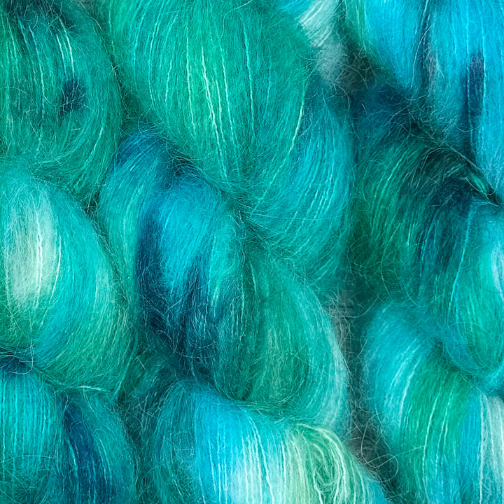 Athabascan Suri Silk - Tealicious