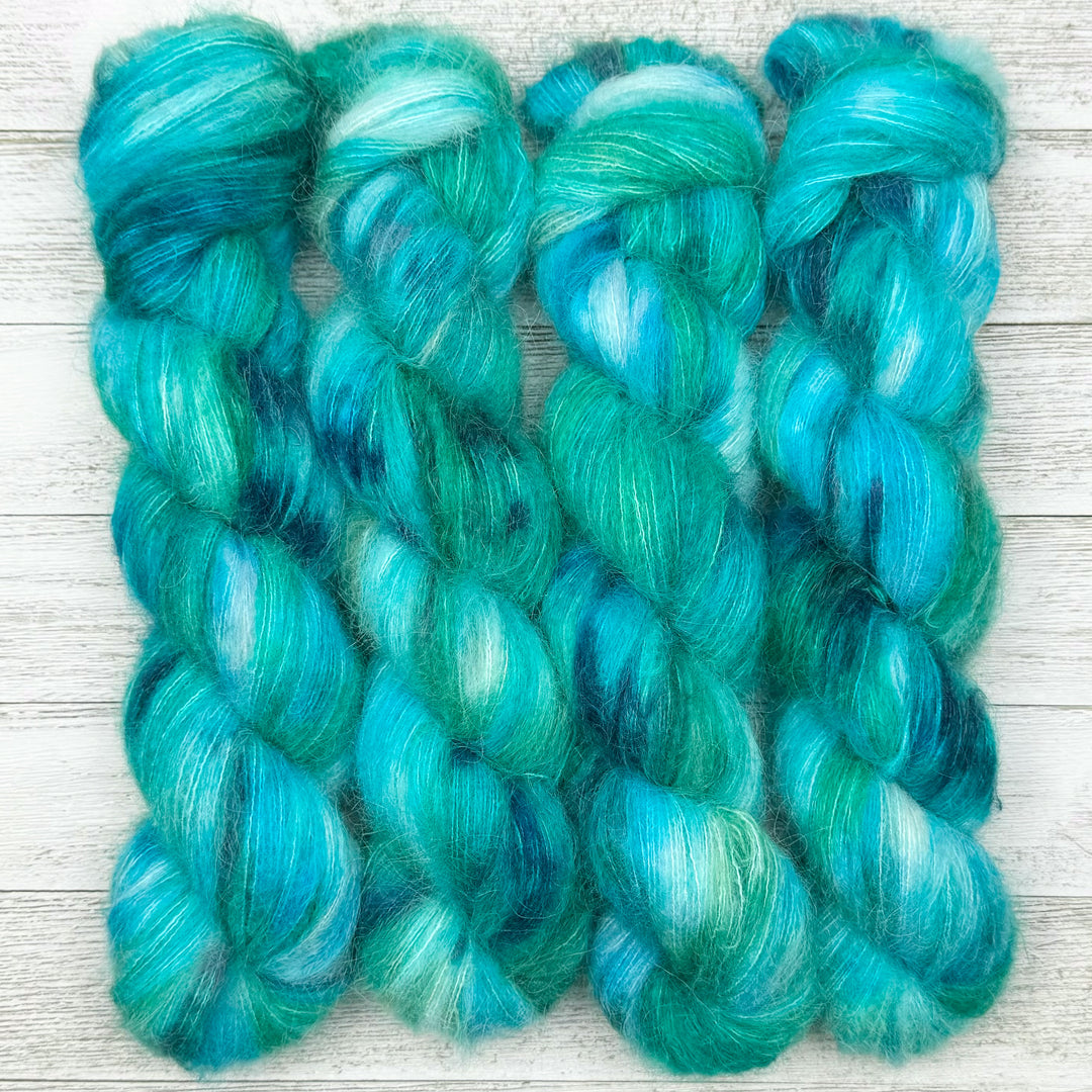 Athabascan Suri Silk - Tealicious