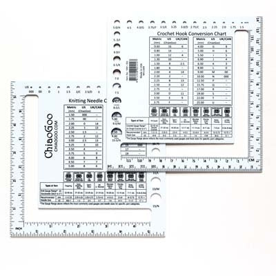 ChiaoGoo Swatch & Needle Gauge